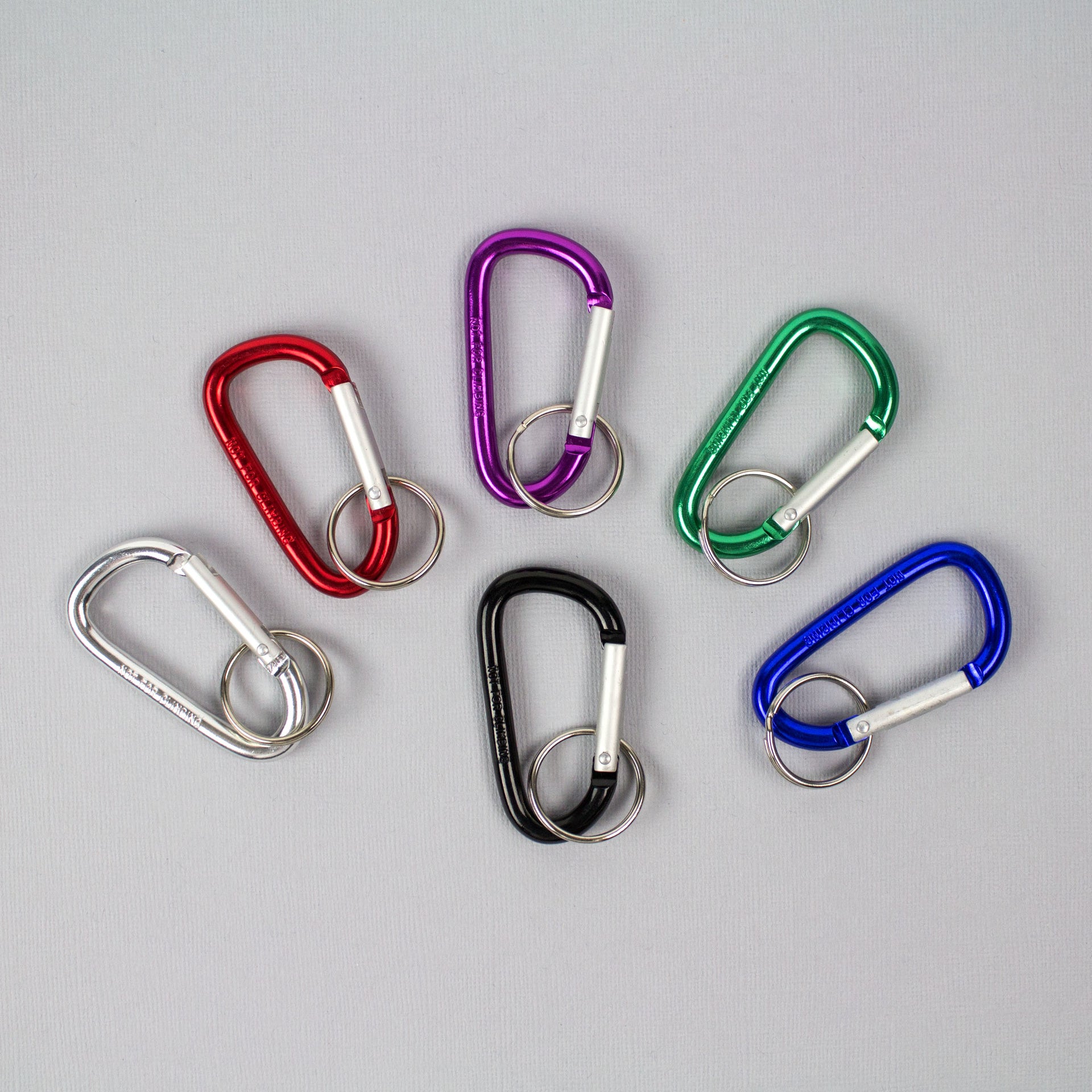 Lucky Line C-Clip Assorted 2-3/8 In. Anodized Aluminum C-Clip Key Ring  73701, 1 - Gerbes Super Markets