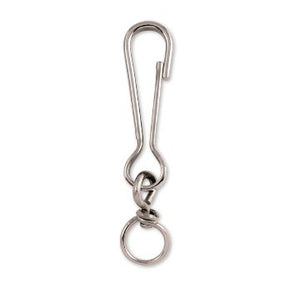 Lucky Line Light Duty Snap Hooks Swivel Eye for use on lanyards key tags and accessories A667 A668