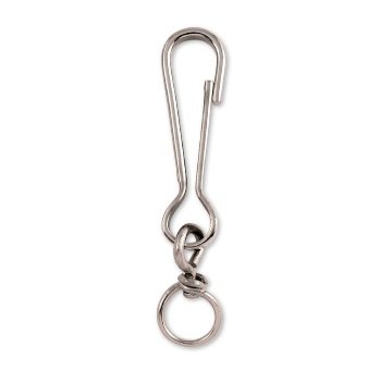 Lucky Line Light Duty Snap Hooks Swivel Eye for use on lanyards key tags and accessories A667 A668
