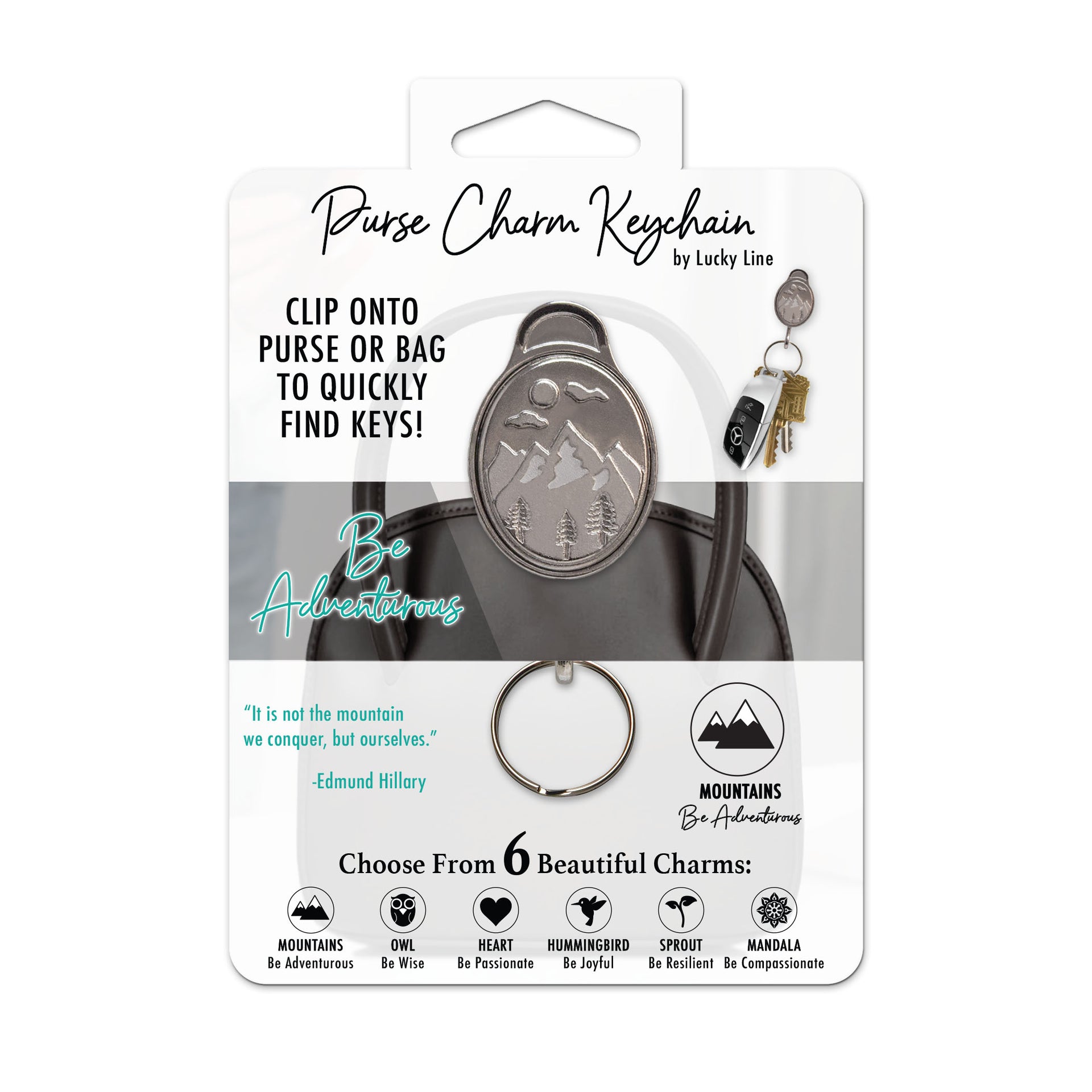 Purse Charm Keychains – Lucky Line Products
