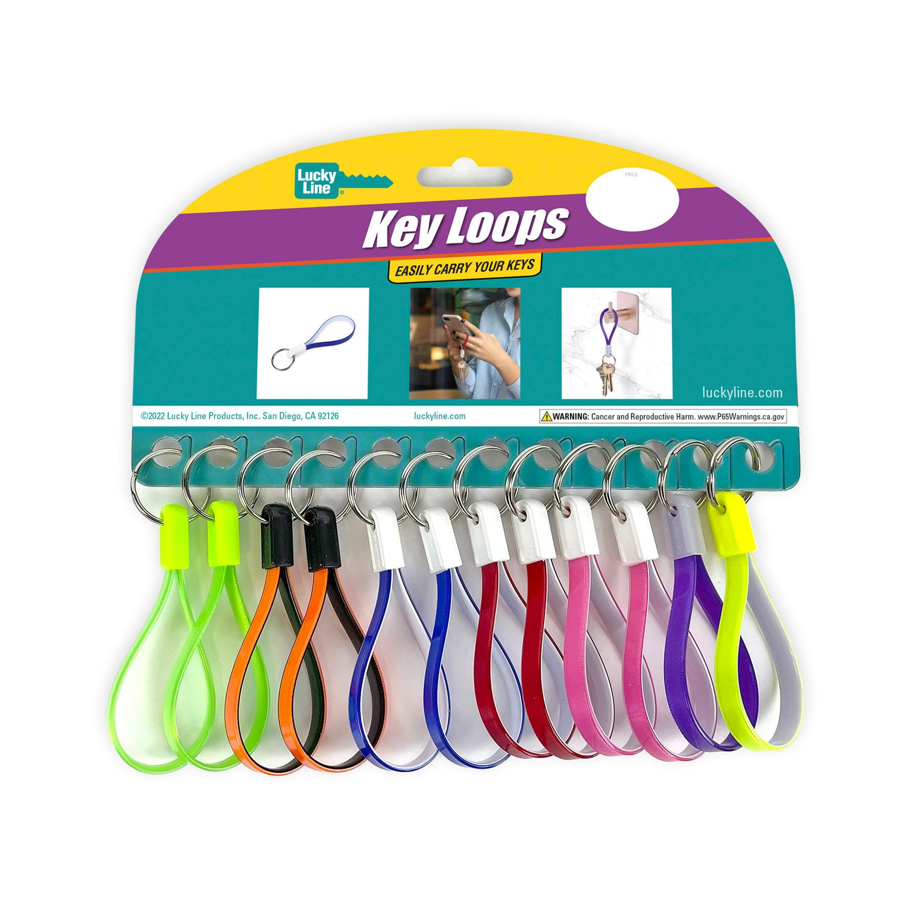 Key Loop Keychains | Lanyards | Lucky Line Products