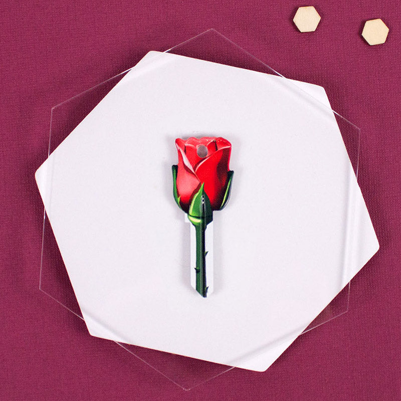 Rose Shape Key Rose | Key Shapes™ – Lucky Line Products
