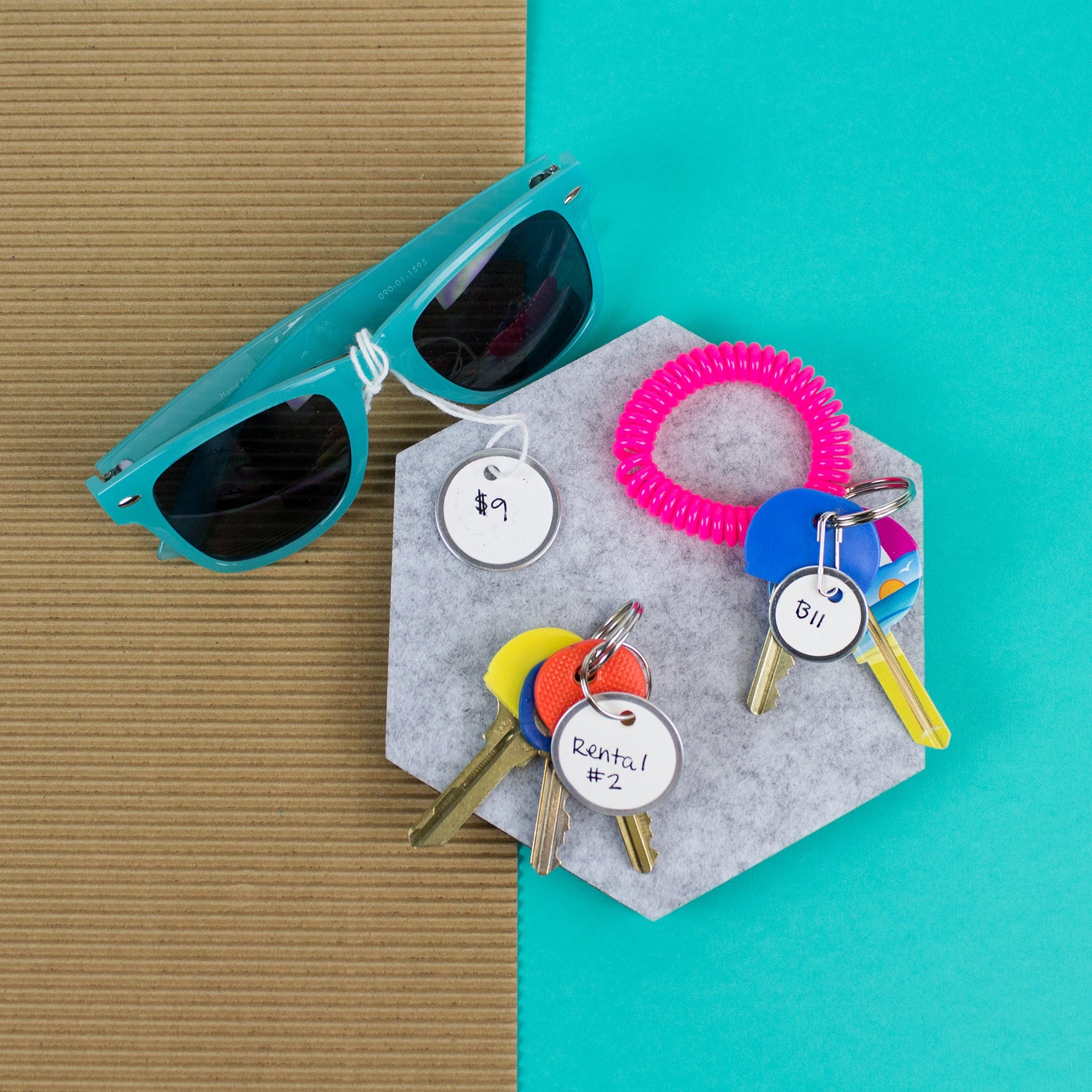 Paper key tags with string hot sale