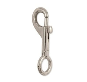 Lucky Line Slide Bolt Snaps, Fixed Eye great for use with rope lanyard chain or key accessory A686 A687A688